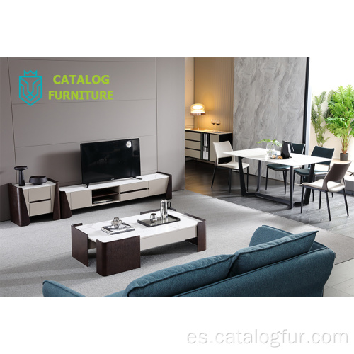 Minimalismo Soporte para TV Mesa de centro Mesa auxiliar